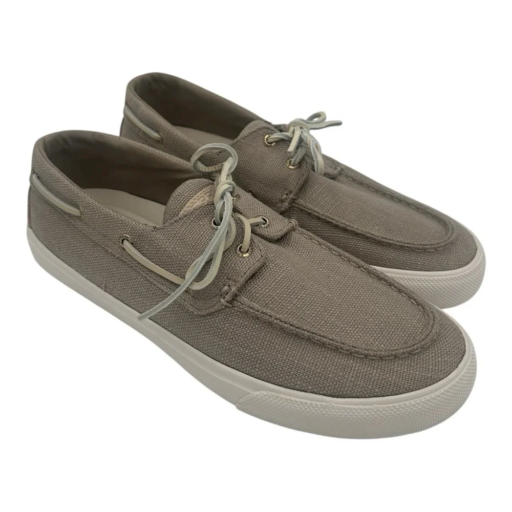 Sperry Men's Bahama II Boat Shoes Men's Size 11.5‎ Taupe STS24990